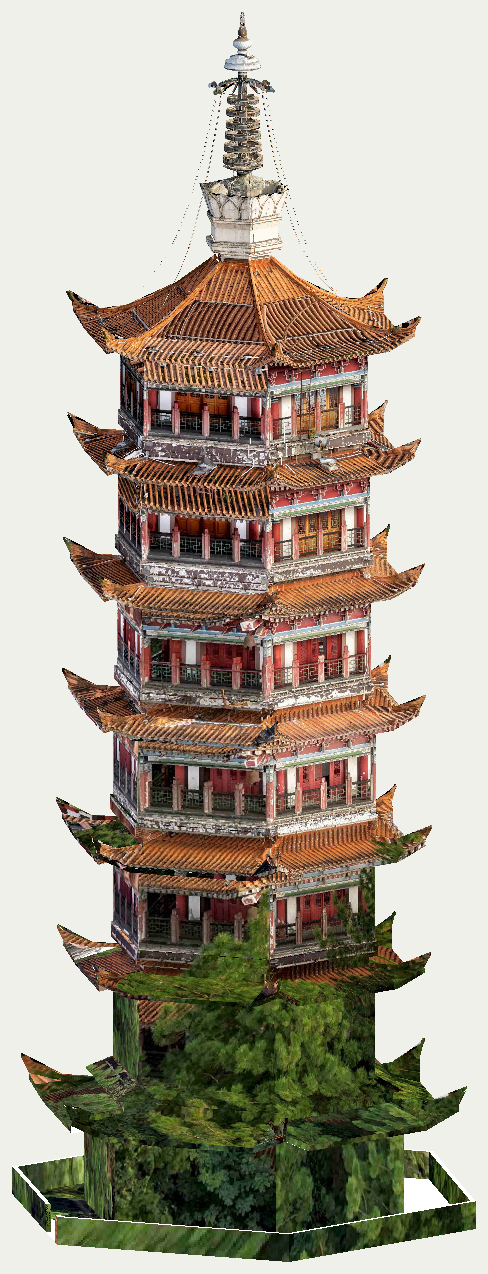 遵義鳳凰樓 · 作者 chenjinhun · 帶貼圖模型